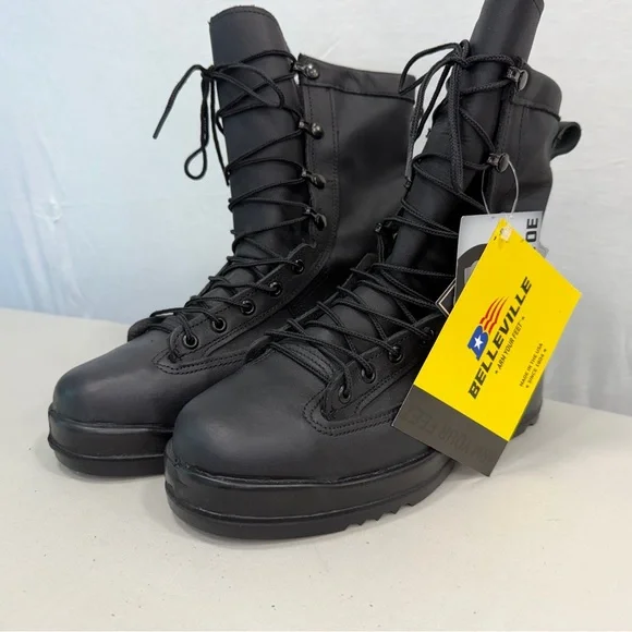 Belleville 800ST Steel Toe Tactical Boots Womens 10W Military Work Boots USA - Picture 2 of 7